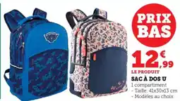 Bi1 U Sac à dos offre