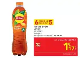METRO Lipton - le tea pêche offre
