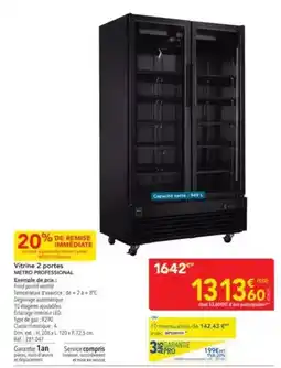 METRO Metro - vitrine 2 portes offre