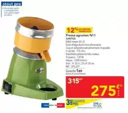 METRO Santos - presse-agrumes n11 offre