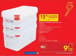 METRO Araven - boite hermétique gastronerme offre