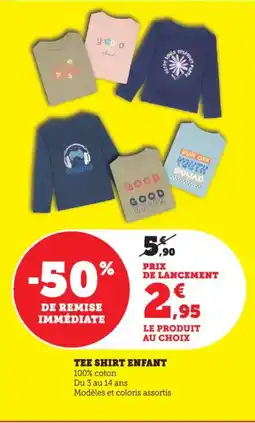 Bi1 Tee shirt enfant offre