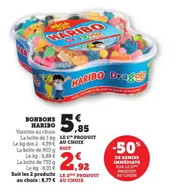 Maximarché HARIBO Bonbons offre
