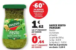 Maximarché PANZANI Sauce pesto offre