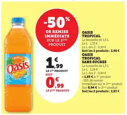 Maximarché OASIS Tropical offre