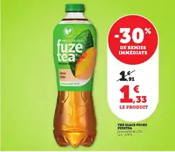 Maximarché FUZETEA The glace peche offre