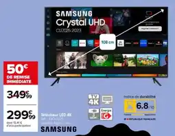 Carrefour Téléviseur LED 4K offre