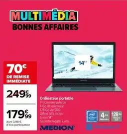 Carrefour Ordinateur portable offre