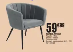 La Foir'Fouille Fauteuil antoine offre