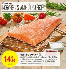 Intermarché Contact Filet de saumon offre