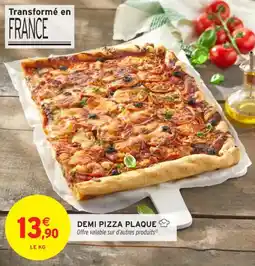 Intermarché Contact Demi pizza plaque offre