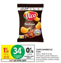 Intermarché Contact Chips barbecue vico offre