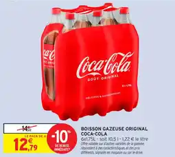 Intermarché Contact Boisson gazeuse original coca-cola offre