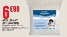 La Foir'Fouille Oreiller anti anti-acariens offre
