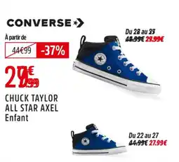 Intersport CONVERSE Chuck taylor all star axel enfant offre