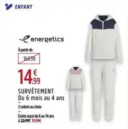 Intersport Survêtement du 6 mois au 4 ans offre