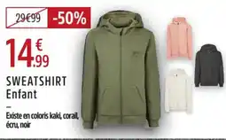 Intersport Sweatshirt enfant offre