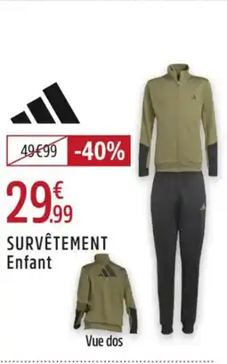 Intersport ADIDAS Survêtement enfant offre