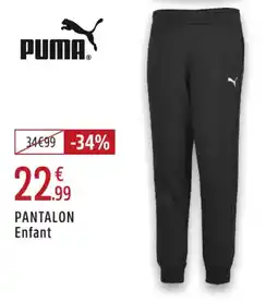 Intersport PUMA Pantalon enfant offre