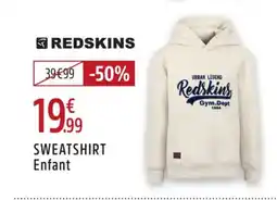 Intersport REDSKINS Sweatshirt enfant offre