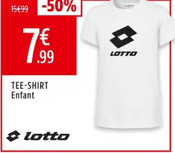 Intersport LOTTO Tee-shirt enfant offre