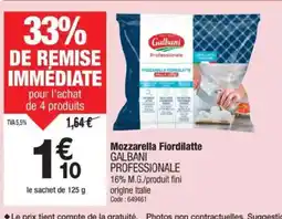 Promocash GALBANI Mozzarella Fiordilatte offre