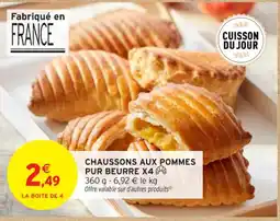 Intermarché Contact Chaussons aux pommes pur beurre offre