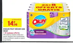 Intermarché Contact OKAY Essuie-tout décor x24 offre