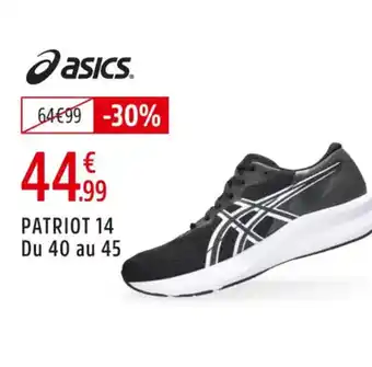 Intersport Patriot 14 du 40 au 45 offre