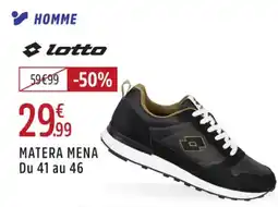Intersport LOTTO Matera mena du 41 au 46 offre