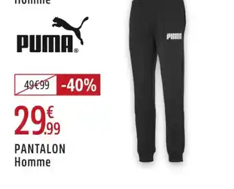 Intersport PUMA Pantalon homme offre