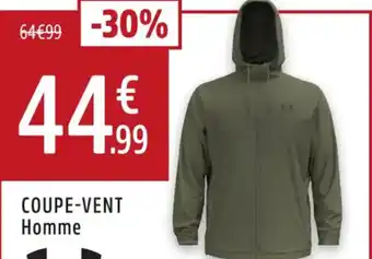 Intersport UNDER ARMOUR Coupe-vent homme offre