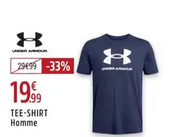 Intersport UNDER ARMOUR Tee-shirt homme offre