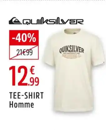Intersport QUIKSILVER Tee-shirt homme offre