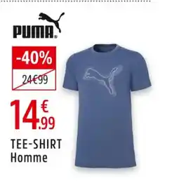 Intersport PUMA Tee-shirt homme offre