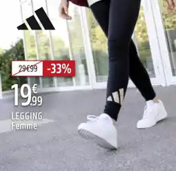 Intersport ADIDAS Legging femme offre