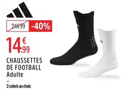Intersport ADIDAS Chaussettes de football adulte offre