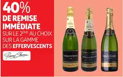 Auchan Sur la gamme des effervescents offre