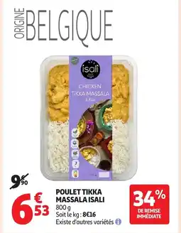 Auchan ISALI Poulet tikka massala offre