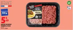 Auchan TENDRE & PLUS Haché au bœuf offre