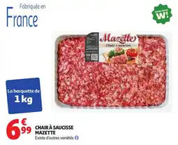 Auchan MAZETTE Chair à saucisse offre