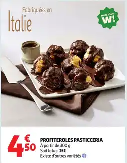 Auchan Profiteroles pasticceria offre