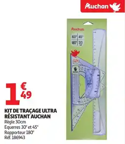 Auchan AUCHAN Kit de traçage ultra résistant offre