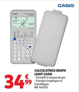 Auchan CASIO Calculatrice graph light offre