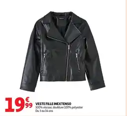 Auchan INEXTENSO Veste fille offre