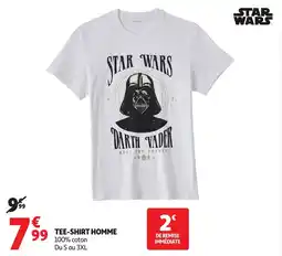 Auchan STAR WARS Tee-shirt homme offre