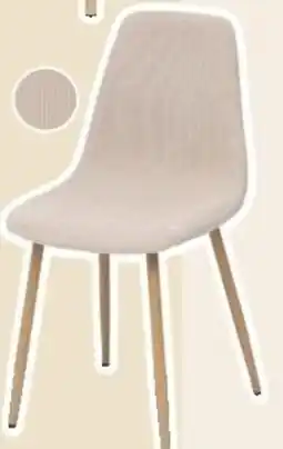 La Foir'Fouille Chaise velours côtelé roka offre