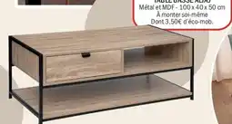 La Foir'Fouille Table basse aliaj offre