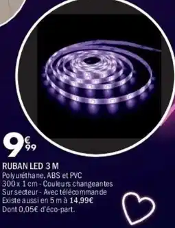 La Foir'Fouille Ruban led 3 m offre