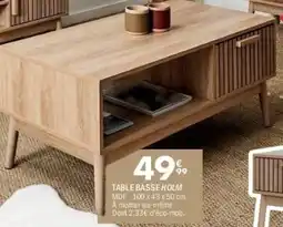 La Foir'Fouille Table basse holm offre